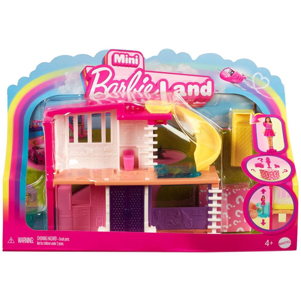 Barbie: Mini BarbieLand - Vorstadt-Traumhaus - Mattel