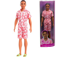 Barbie: Modeikone Ken-Puppe in rosa Blumenoutfit - Mattel