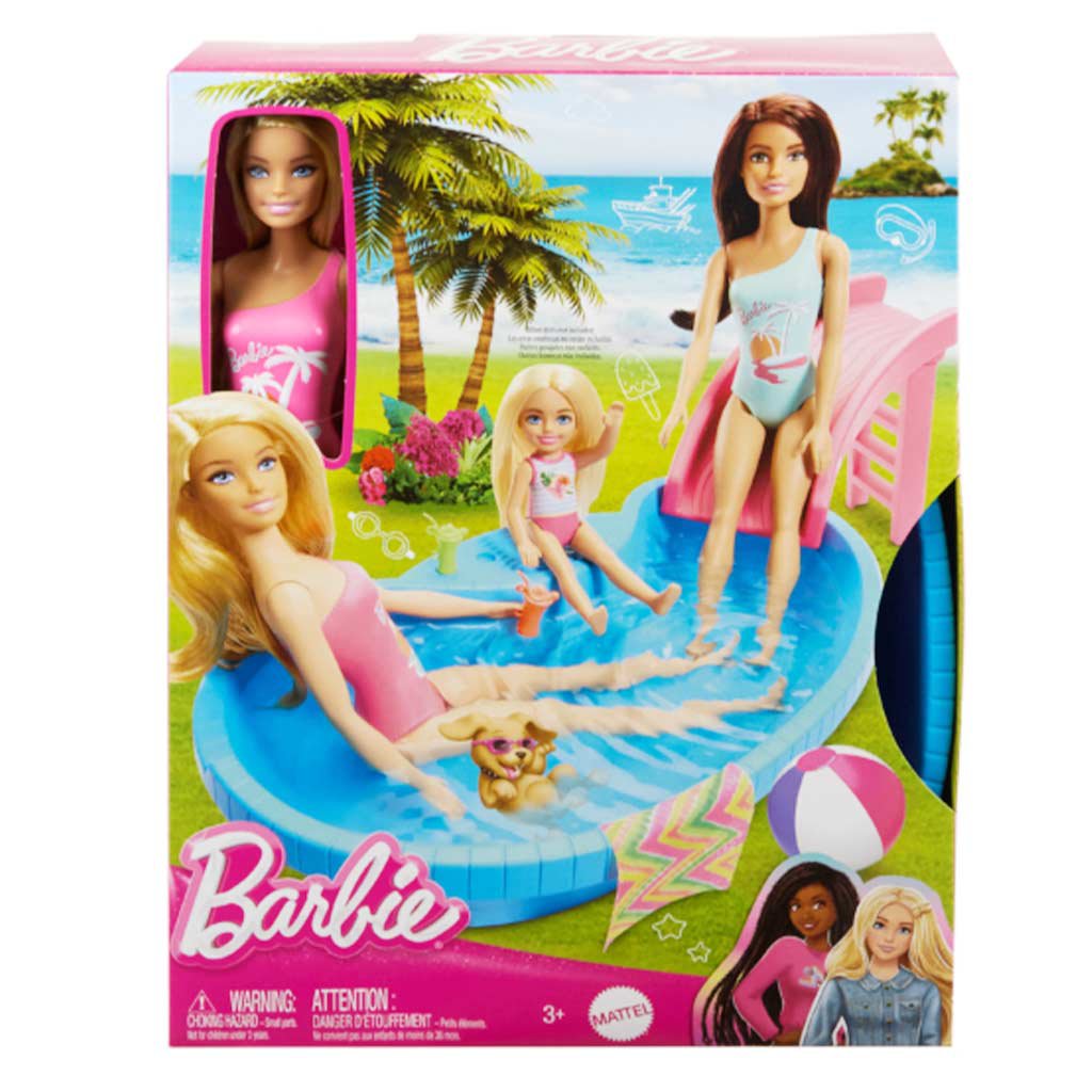 Barbie: Pool mit Baby - Mattel