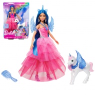 Barbie: Saphir-Pegasus-Prinzessin Puppe mit Zubehör - Mattel