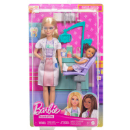 Barbie blonde Zahnärztin Karrierepuppe Spielset - Mattel