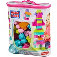 Baustein-Set für Mädchen 60-teilig - Mega Bloks