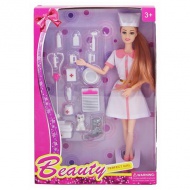 Beauty Perfect Girl Tierarzt-Spielset mit Zubehör 29cm