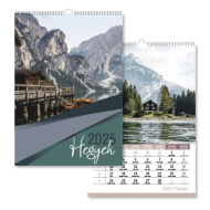 Berge 2025 Wandkalender 21x30cm