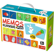 Besondere Paare Classic &amp; Plus Memory-Spiel 36-teilig - Trefl