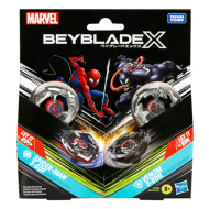 Beyblade X Marvel Collab: Venom vs. Spider-Man 3-60F X Venom 3-80N Spielset - Hasbro