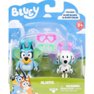 Bluey Außerirdische: Bluey und Chloe Figuren-Set