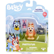 Bluey: Doppel-Charakter-Figurenpaket - Bluey und Bingos Fotoshooting