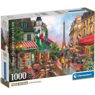 Blumen in Paris HQC 1000-teiliges Puzzle mit Poster - Clementoni