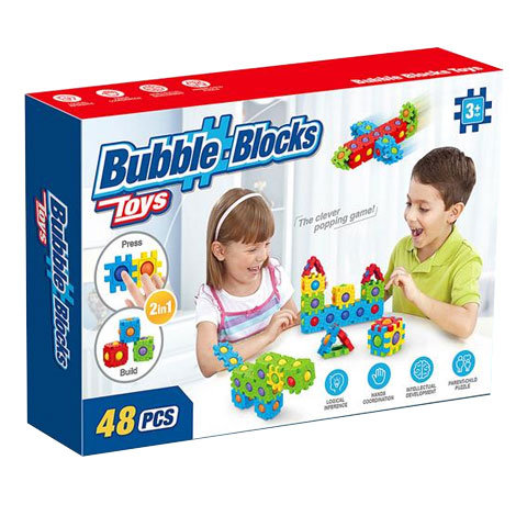 Bubble Blocks Bausatz 48-teilig