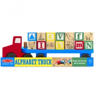 Buchstaben-Lieferwagen aus Holz - Melissa &amp; Doug