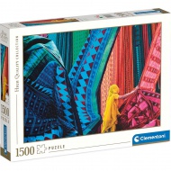 Bunte Stoffe HQC 1500-teiliges Puzzle - Clementoni