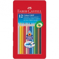 Buntstifte 12er-Set in Metallbox - Faber-Castell