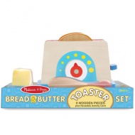 Butter- und Toastspielset aus Holz - Melissa &amp; Doug