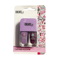 Canenco: Create It! lila Nagellack 2er-Set