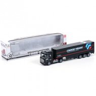 Cargo Truck schwarzer Lastwagen 30cm