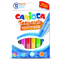 Carioca: Bunte Temperastifte 6er-Pack auswaschbar