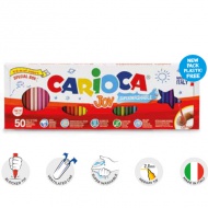 Carioca Joy abwaschbares 50er Filzstift-Set in halbmeter Verpackung