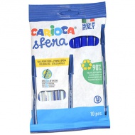 Carioca: Sfera blaue Kugelschreiber 10er-Set