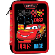 Cars: Lightning McQueen zweistöckiges gefülltes Federmäppchen 15x21cm