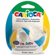 Cellotape-Abroller und Klebeband 19mmx33m - Carioca