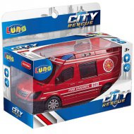 City Rescue Feuerwehr-Kleinbus mit Licht und Sound