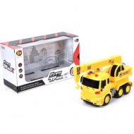 City Truck mit Kran, Licht und Sound, 24 cm