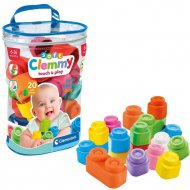 Clemmy: Weiche bunte Bausteine für Babys 20er-Set - Clementoni