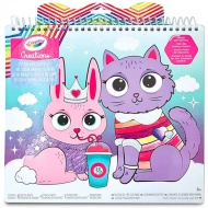 Crayola Creations: Tierische Mode Sticker-Zeichenset