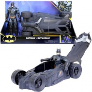 DC Batman: Batman 30 cm große Spielfigur und Batmobile Fahrzeug - Spin Master