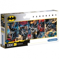 DC Comics: Batman in Aktion 1000-teilige Panorama-Puzzle - Clementoni