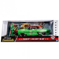 DC Comics: Poison Ivy Figur und 1953 Chevy Bel Air Metall-Automodell 1/24 - Simba Toys