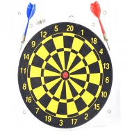 Dart-Set mit gelb-schwarzen Pfeilen