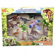 Dinosaurier 8-teiliges Spielset mit Zubehör