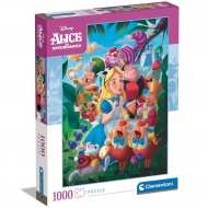 Disney: Alice im Wunderland 1000-teilige Puzzle - Clementoni