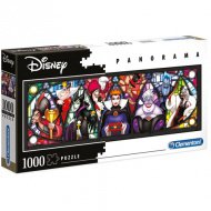 Disney Bösewichte Panorama 1000 Teile Puzzle - Clementoni