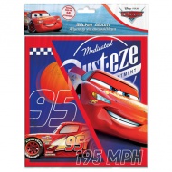 Disney: Cars 12-seitiges Stickeralbum mit 50 Stück