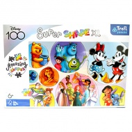 Disney+Charaktere+Farbschema+160-teilige+XL-Puzzle+-+Trefl