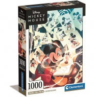 Disney: Klassischer Mickey Maus 1000-teiliger Compact-Puzzle 50x70cm - Clementoni