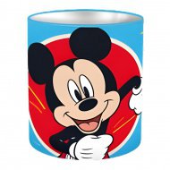 Disney Mickey Maus zylinderförmiger Metall-Schreibtisch-Stiftehalter 10x11cm