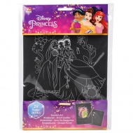 Disney Prinzessin: 2-teiliges Kratzbild-Set - Canenco