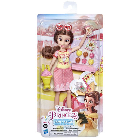 Disney Prinzessin: Bequeme Squad Belle im gemütlichen Outfit - Hasbro