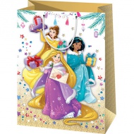 Disney+Prinzessinnen Weihnachts-Gigant-Geschenktasche 40x56x20cm