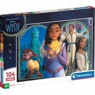 Disney Wunsch 104-teiliges Super-Puzzle - Clementoni