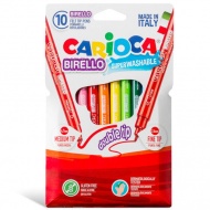 Doppelseitiges Filzstift-Set 10 Stück - Carioca