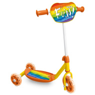 Dreirad-Roller mit Regenbogenmuster - Mondo Toys