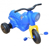 Dreirad mit Fußantrieb in Blau - D-Toys