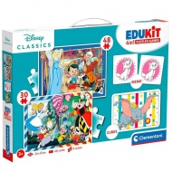 Edukit: Disney Classic 4-in-1 Spielesammlung - Clementoni