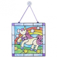 Einhorn-Buntglas-Bildherstellungsset - Melissa &amp; Doug