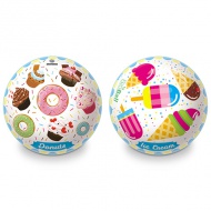 Eis und Donuts BioBall Gummiball 23cm